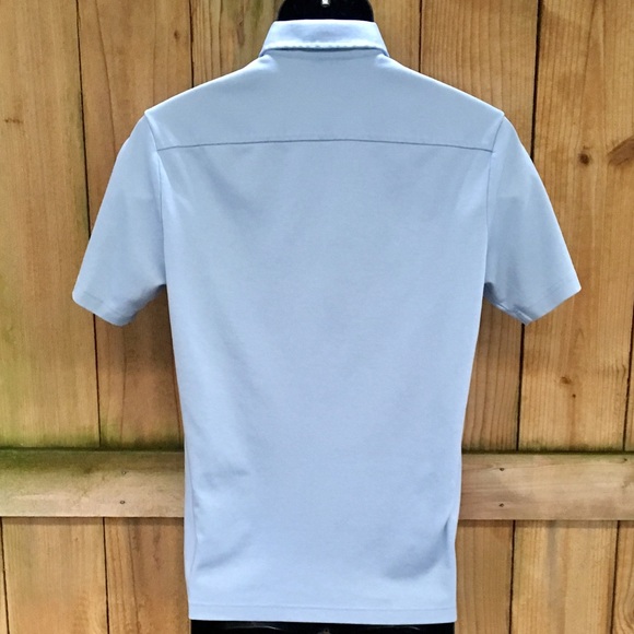 Michael Kors Light Blue Polo Shirt EUC - Picture 4 of 8